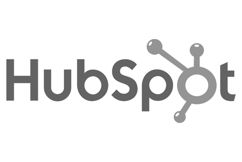 grey HubSpot logo