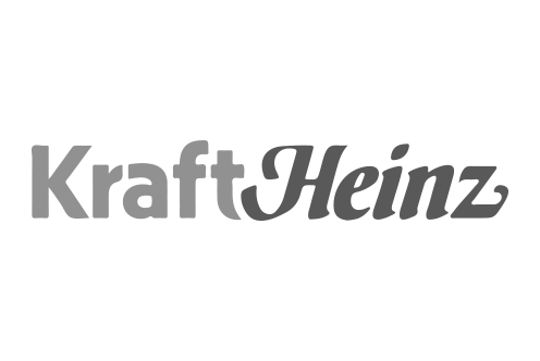 Grijs KraftHeinz logo succesverhalen