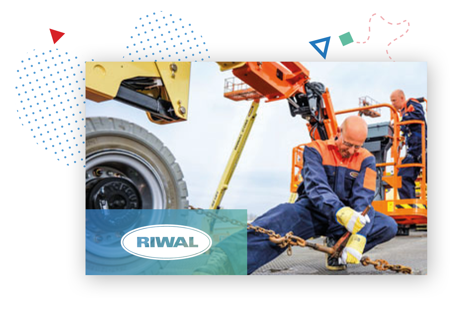 Image of Riwal to describe VONQ's recruitment technologie adviseerde ons de perfecte mediamix om schaars talent te kunnen bereiken