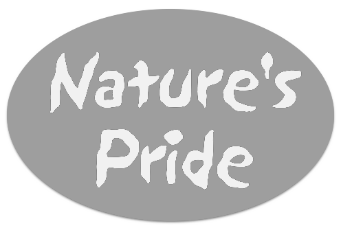 grey Nature's Pride logo