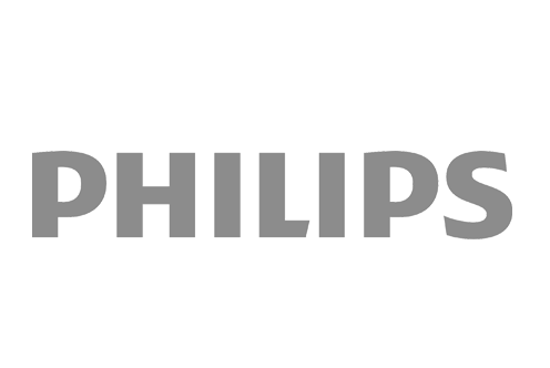 grey Philips logo